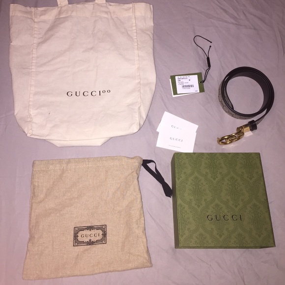 GUCCI GG MARMONT REVERSIBLE BELT - Picture 4 of 12